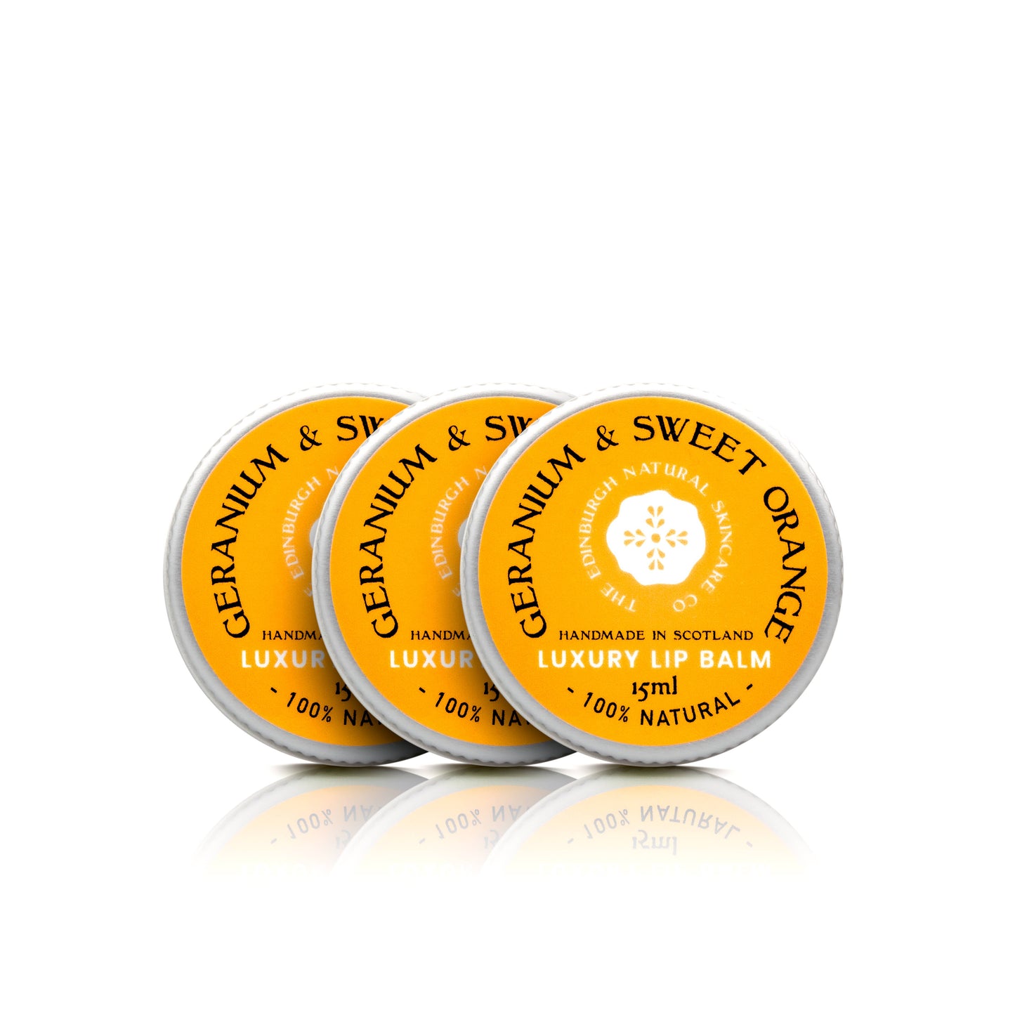 Geranium and Sweet Orange Luxury Lip Balm