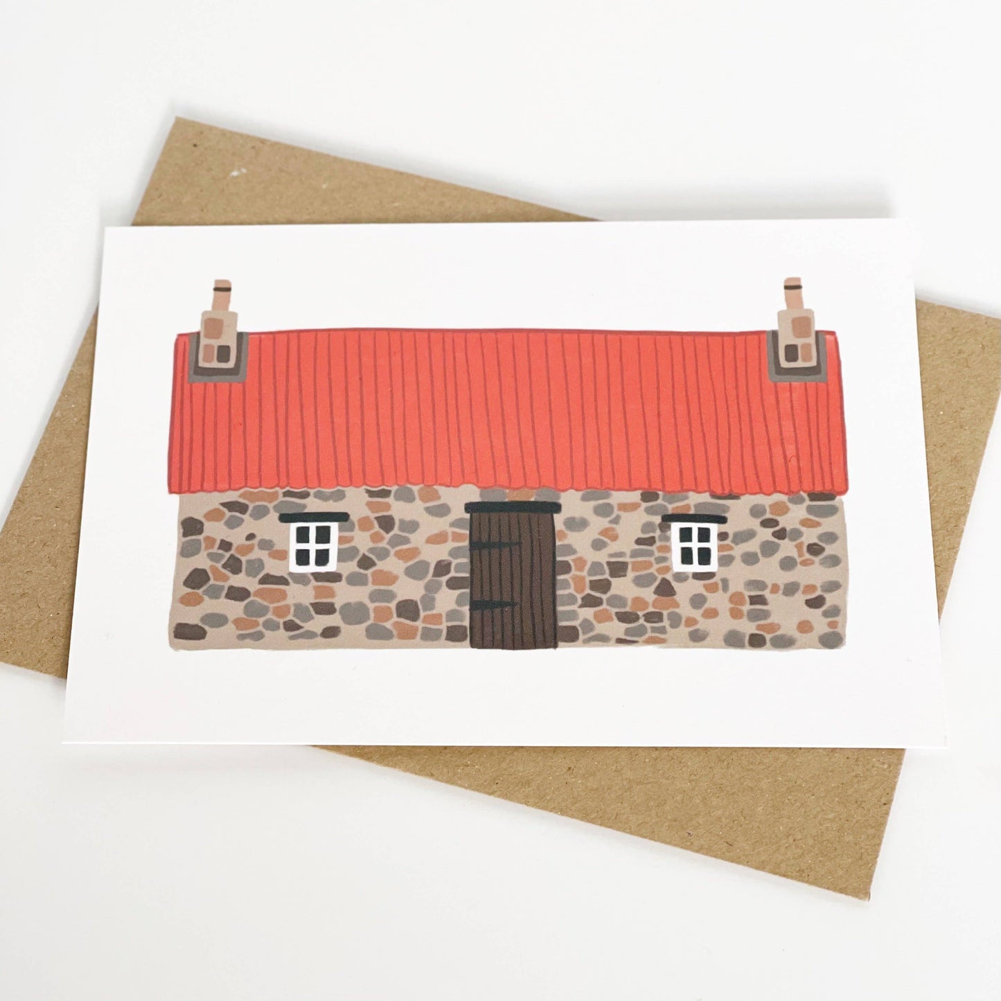 Scottish Bothy Greetings Card