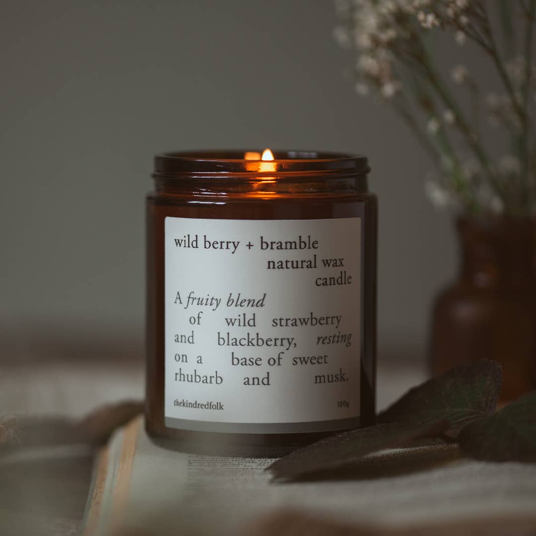 Wild Berry + Bramble Candle - Kindred Folk