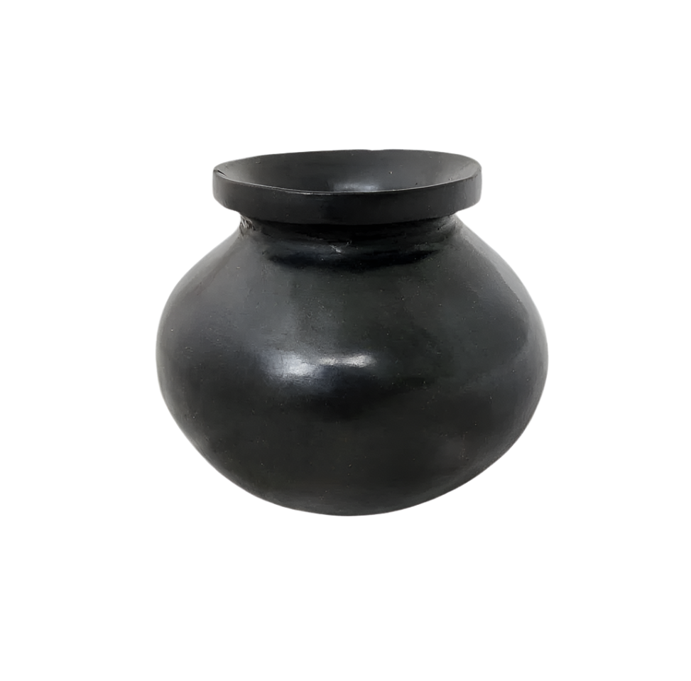 Oaxacan Black Clay Vessel