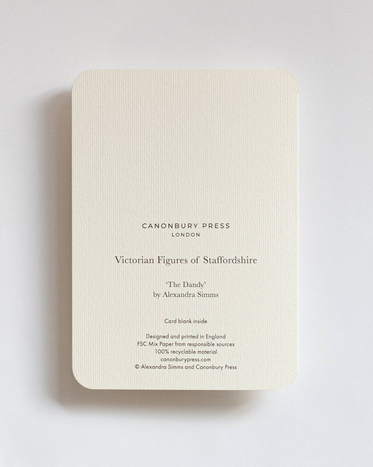 Canonbury Press - Dandy Greetingscard