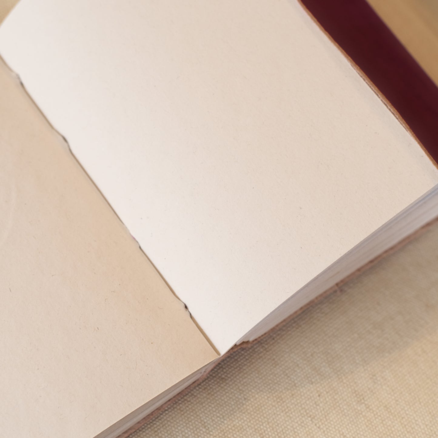 Leather & Eco Khadda Paper Journal/Notebook (Choice of Colours)