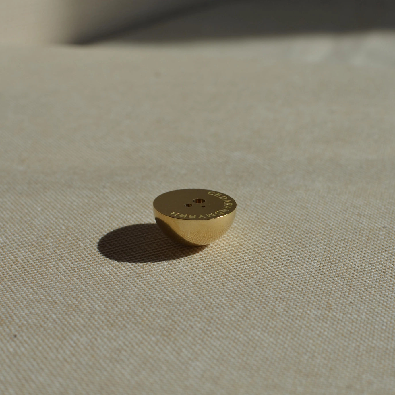 Brass Arch Incense Holder