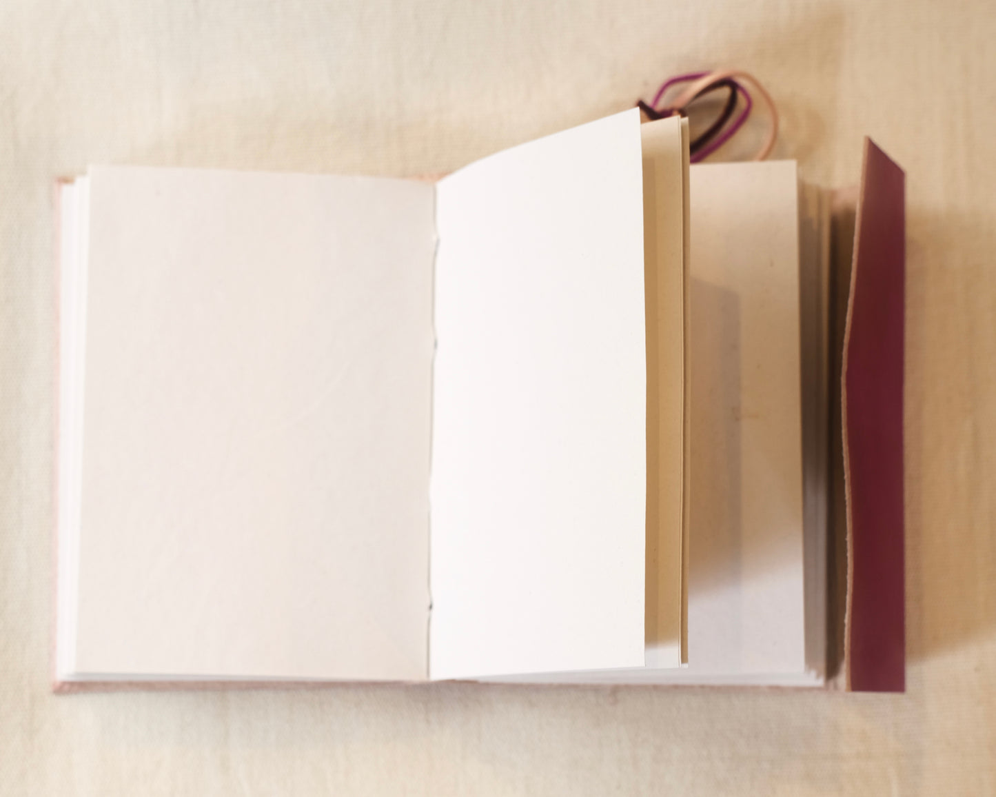 Leather & Eco Khadda Paper Journal/Notebook (Choice of Colours)