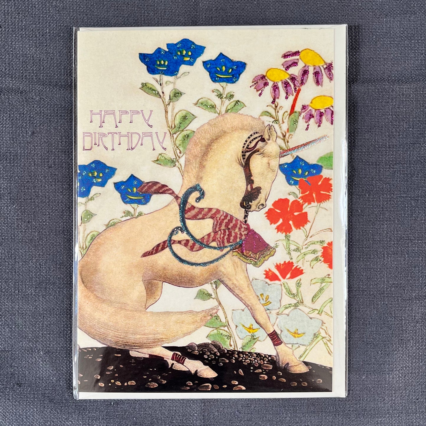 Unicorn Birthday Card