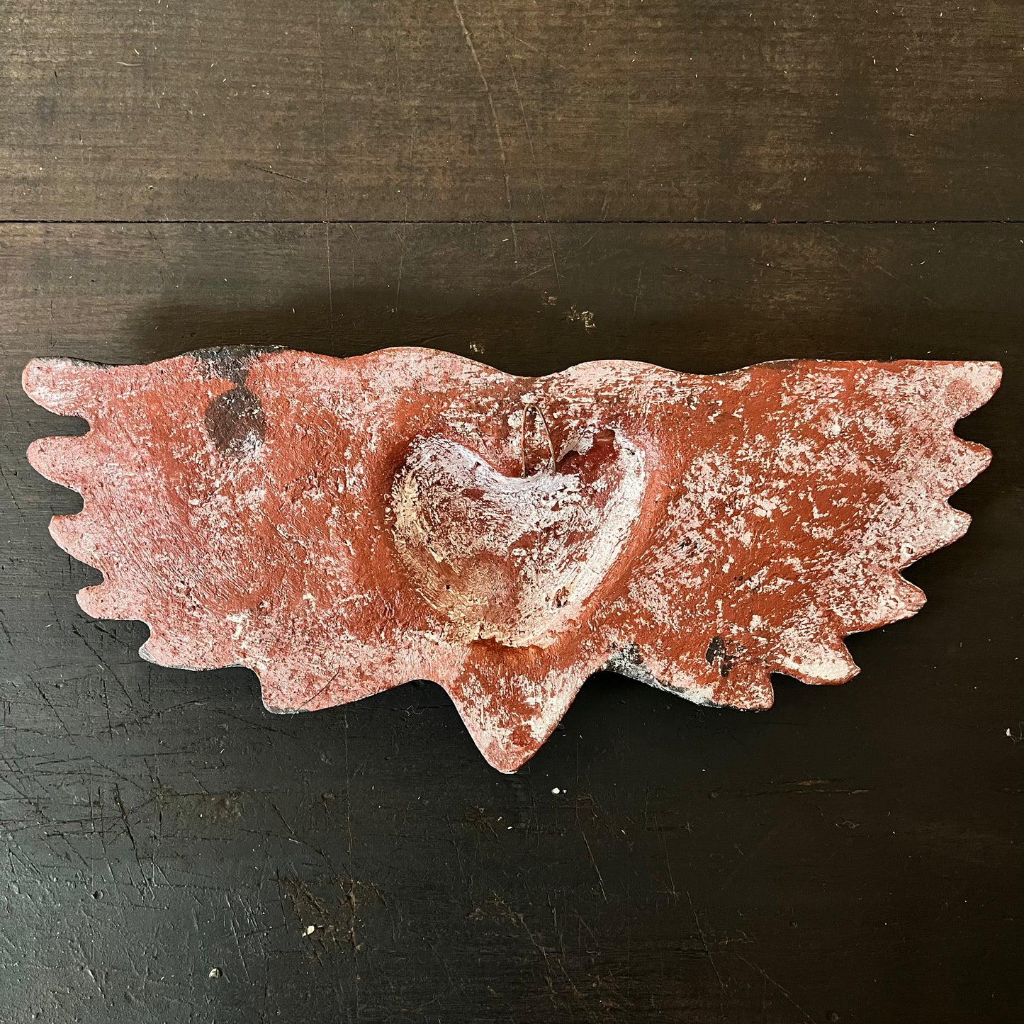 Mexican Clay Angel Heart