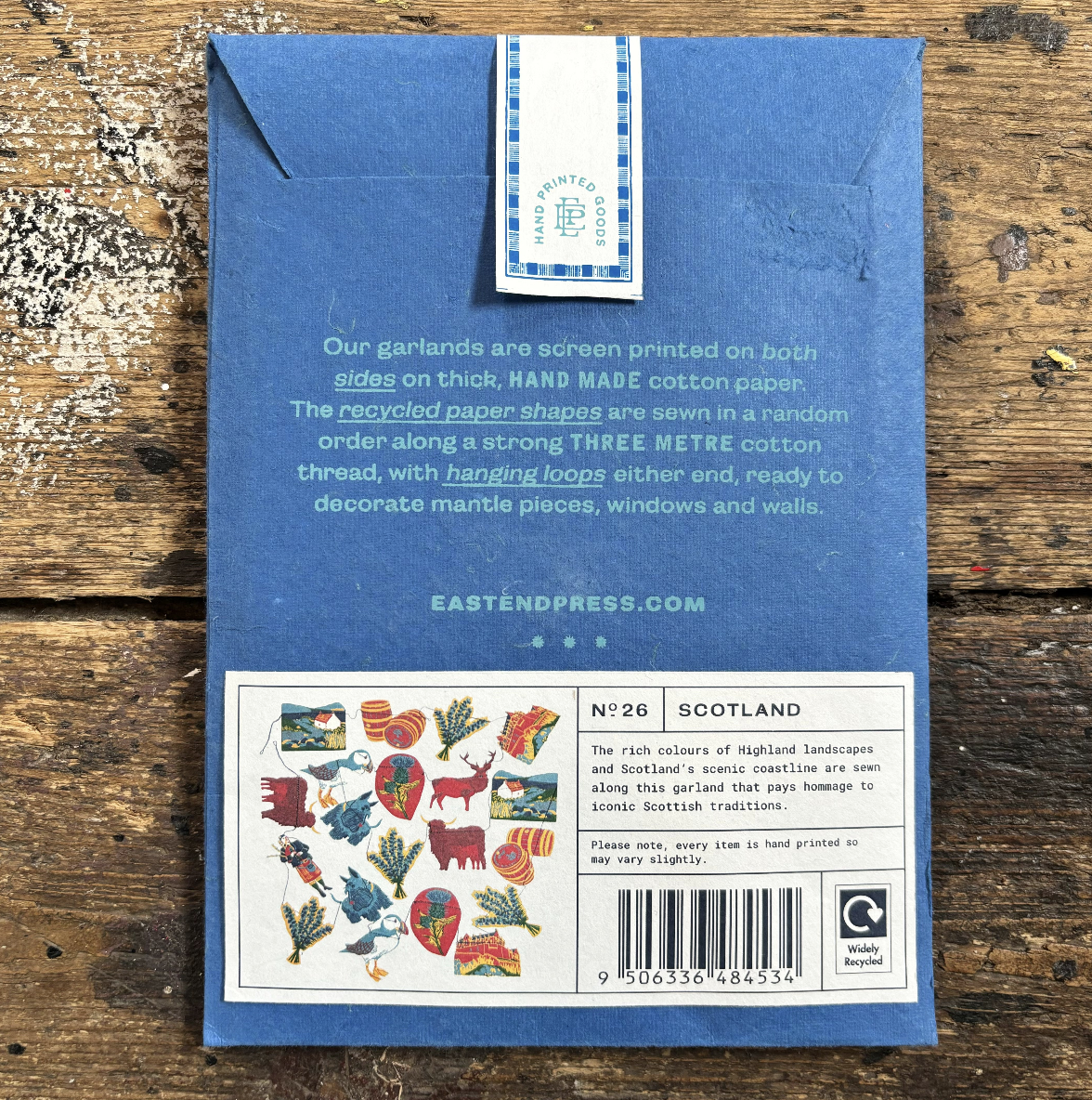 Scotland Garland by East End Press