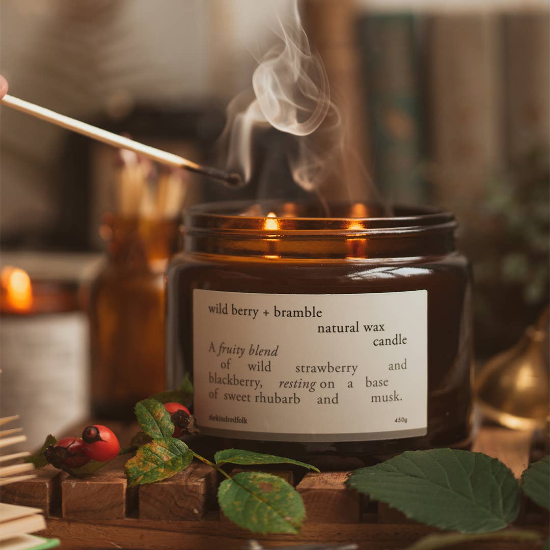 Wild Berry + Bramble Candle - Kindred Folk
