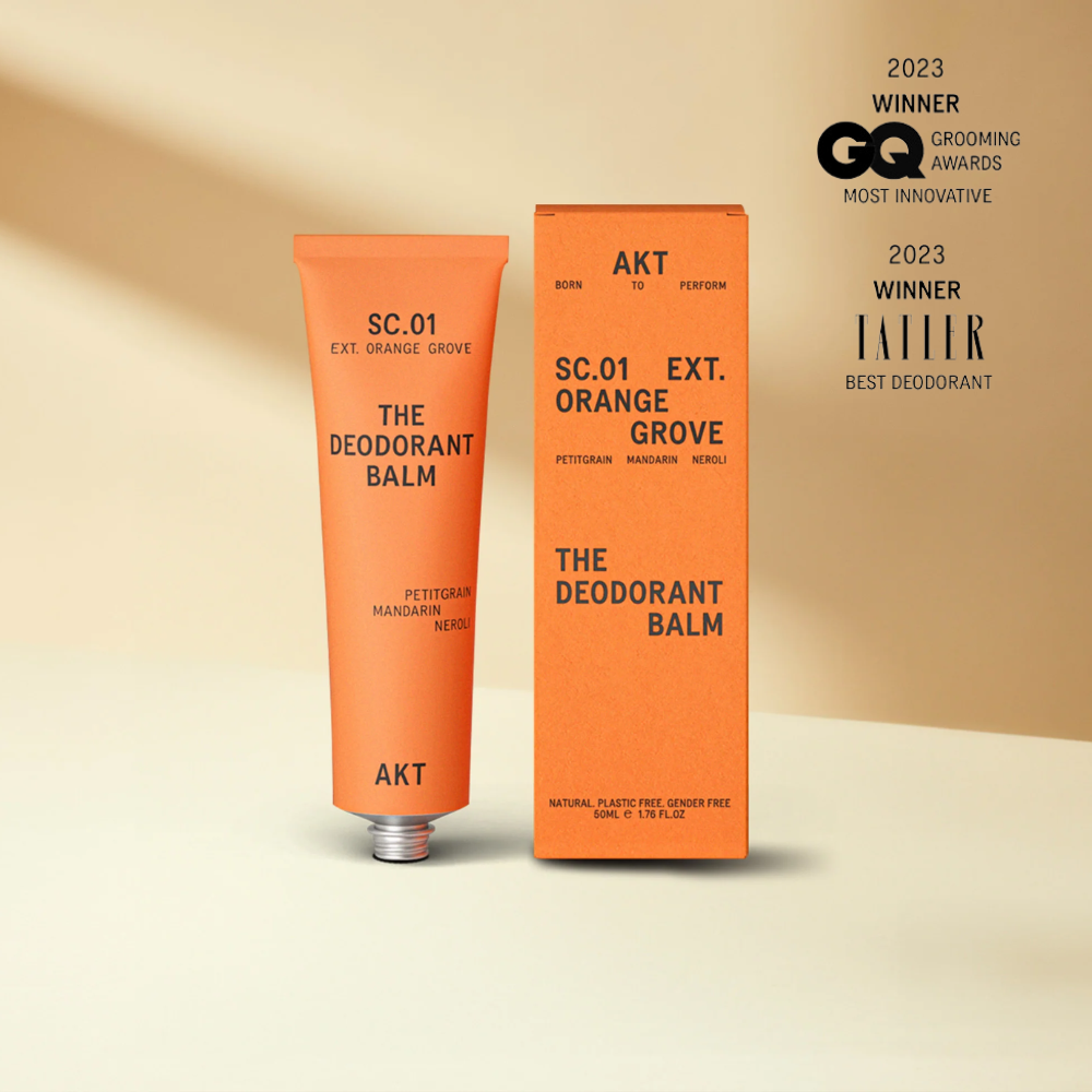 AKT Natural Deodorant Balm - Orange Grove (50ml)