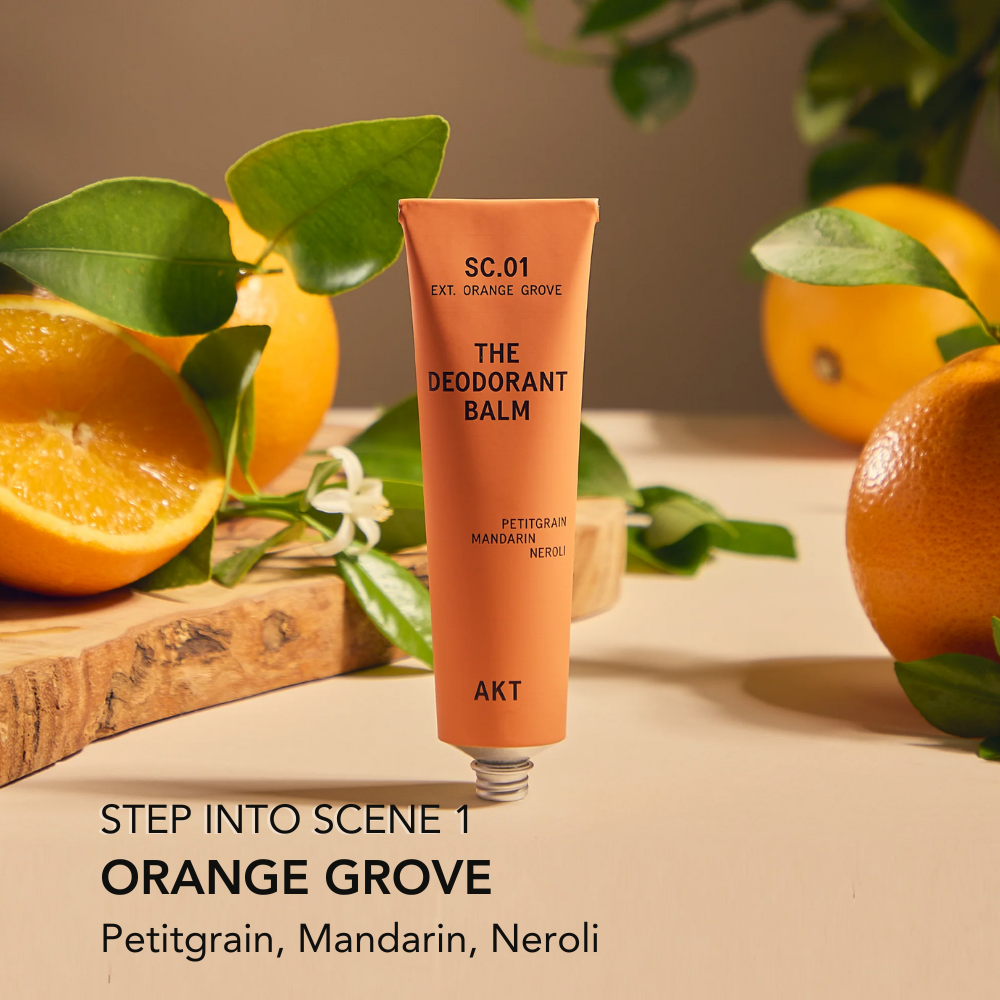 AKT Natural Deodorant Balm - Orange Grove (50ml)