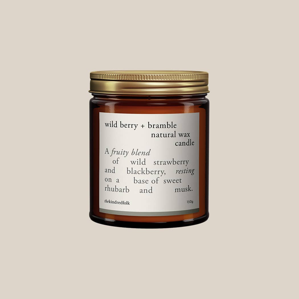 Wild Berry + Bramble Candle - Kindred Folk
