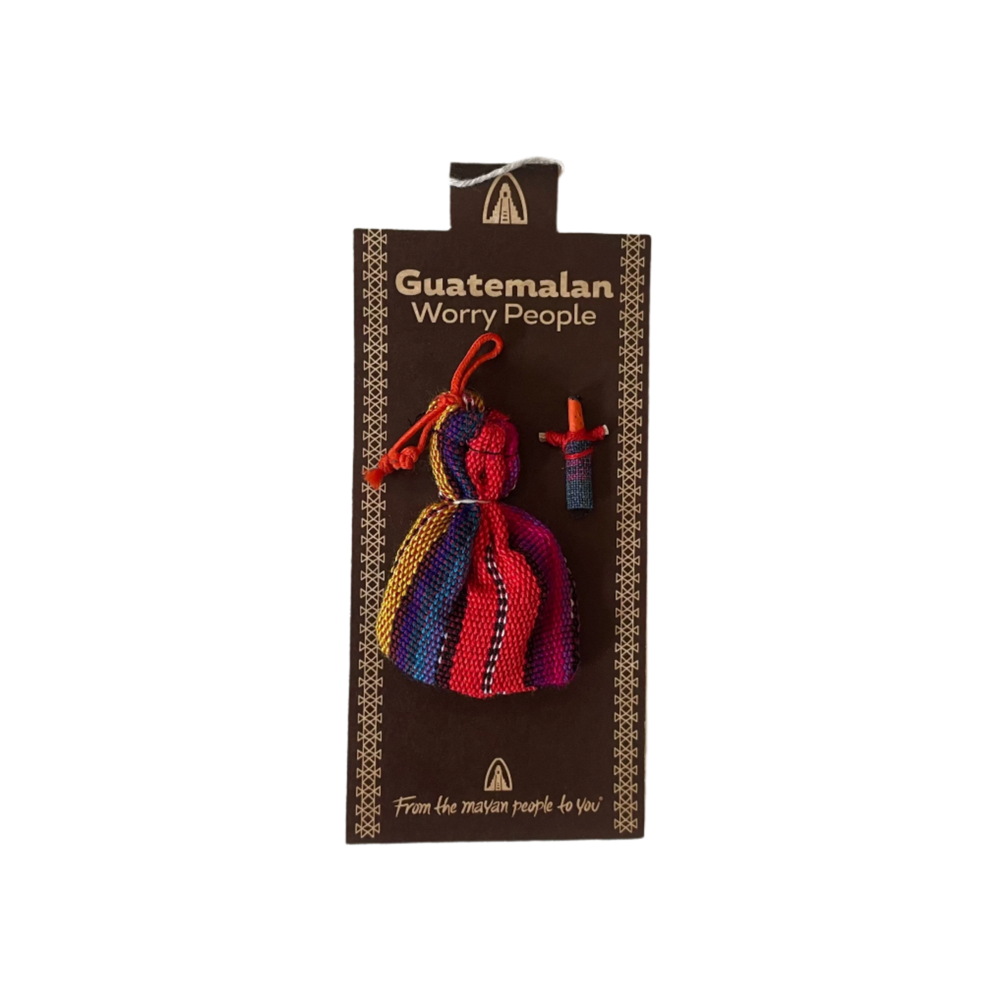 Set of 6 Small Traditional Guatemalan Worry Dolls