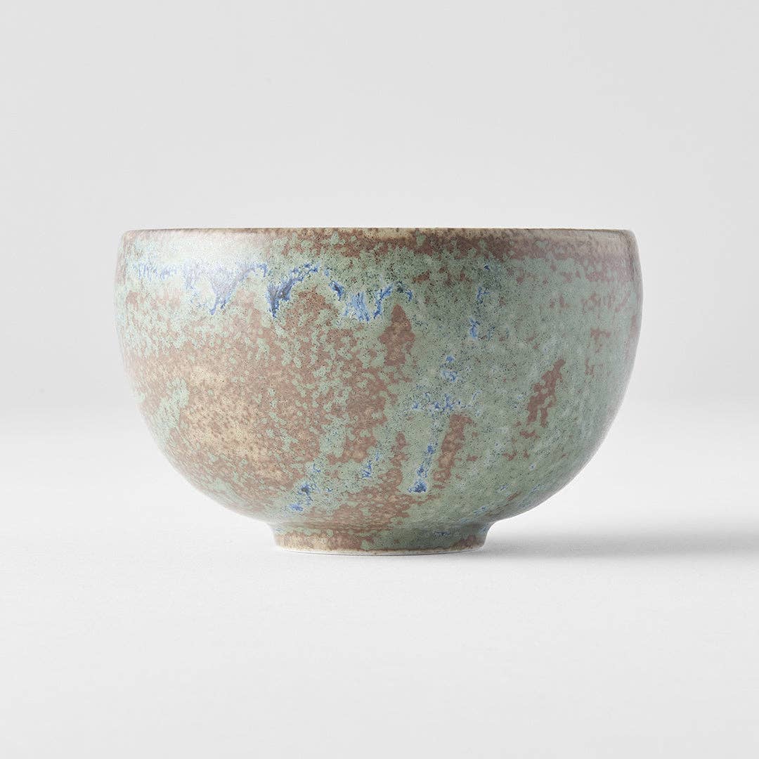 Green Fade Small Japanese Matcha/ Soup Bowl