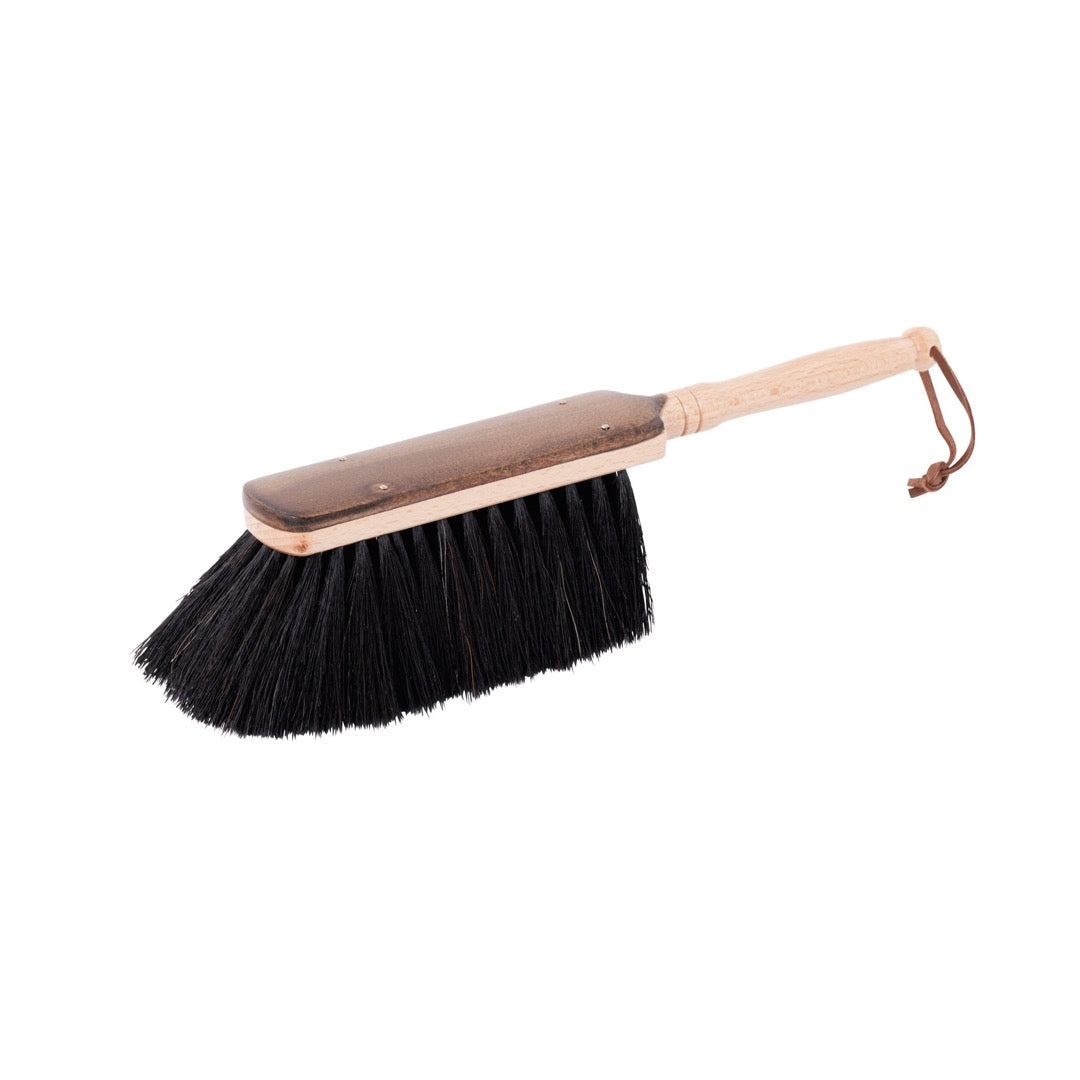 Traditional Wooden Horsehair Dust Brush