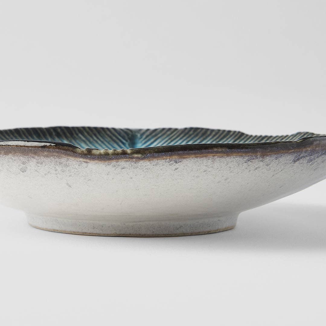 Sky Blue shallow bowl 25cm