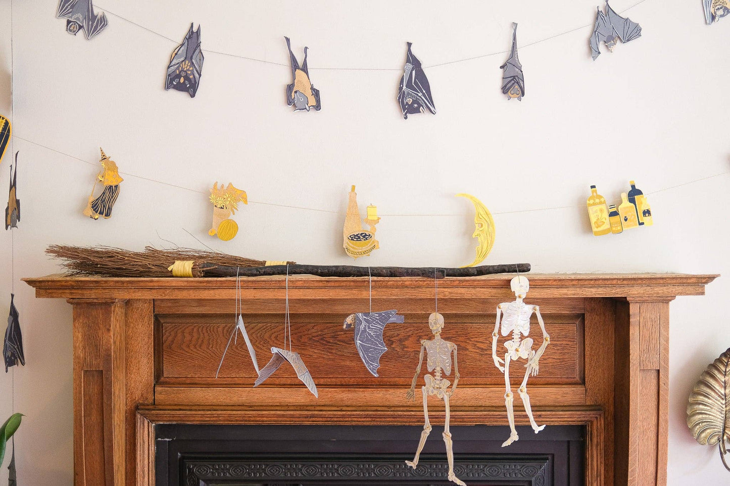 East End Press - Bats Halloween Garland