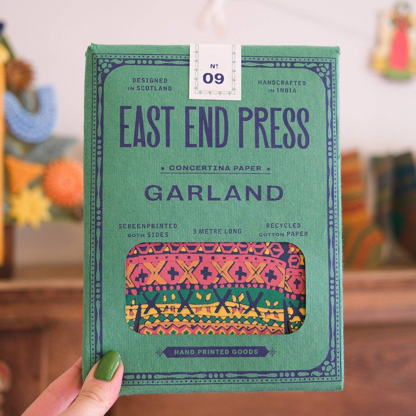 East End Press - Fairisle Sweaters Christmas Garland