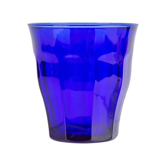 250ml Picardie Glass Tumbler (Four Colours)