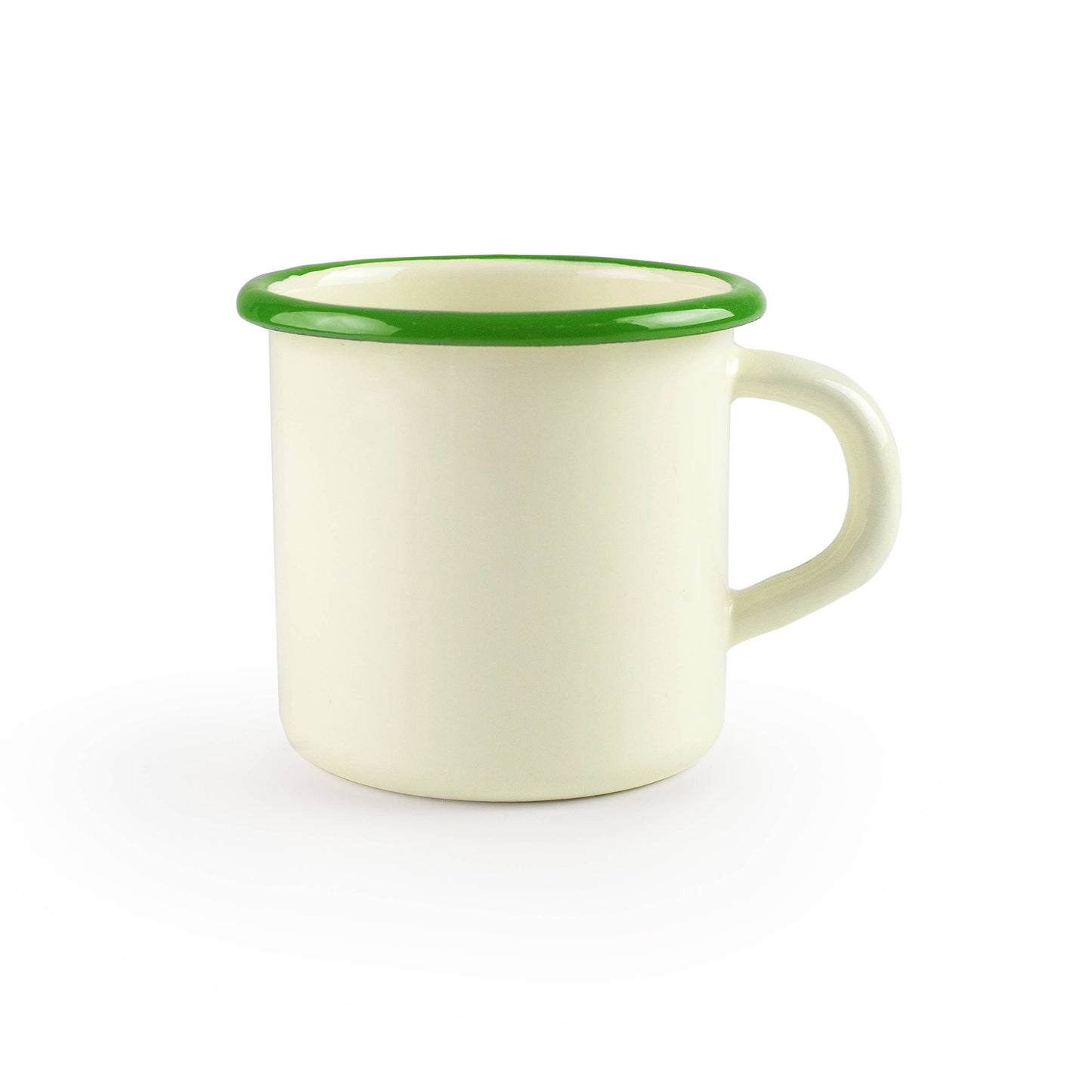 Enamel Mug - Moss & Cream