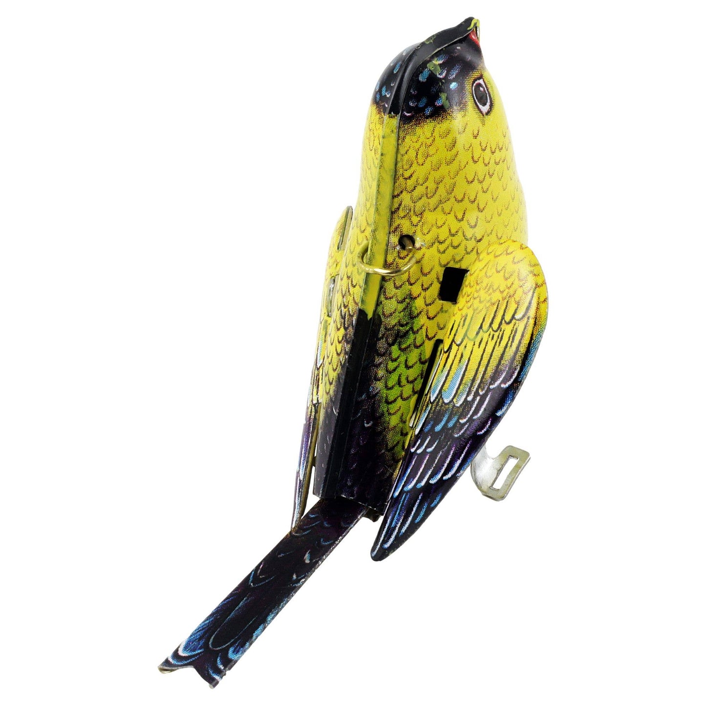 Vintage Style Tin Toy Hanging Bird Decoration