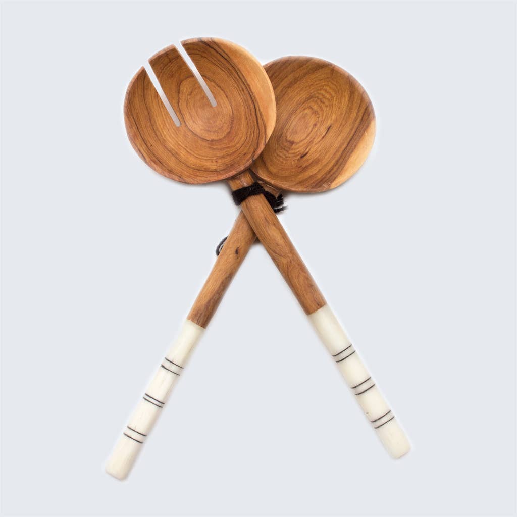 Batik Salad servers