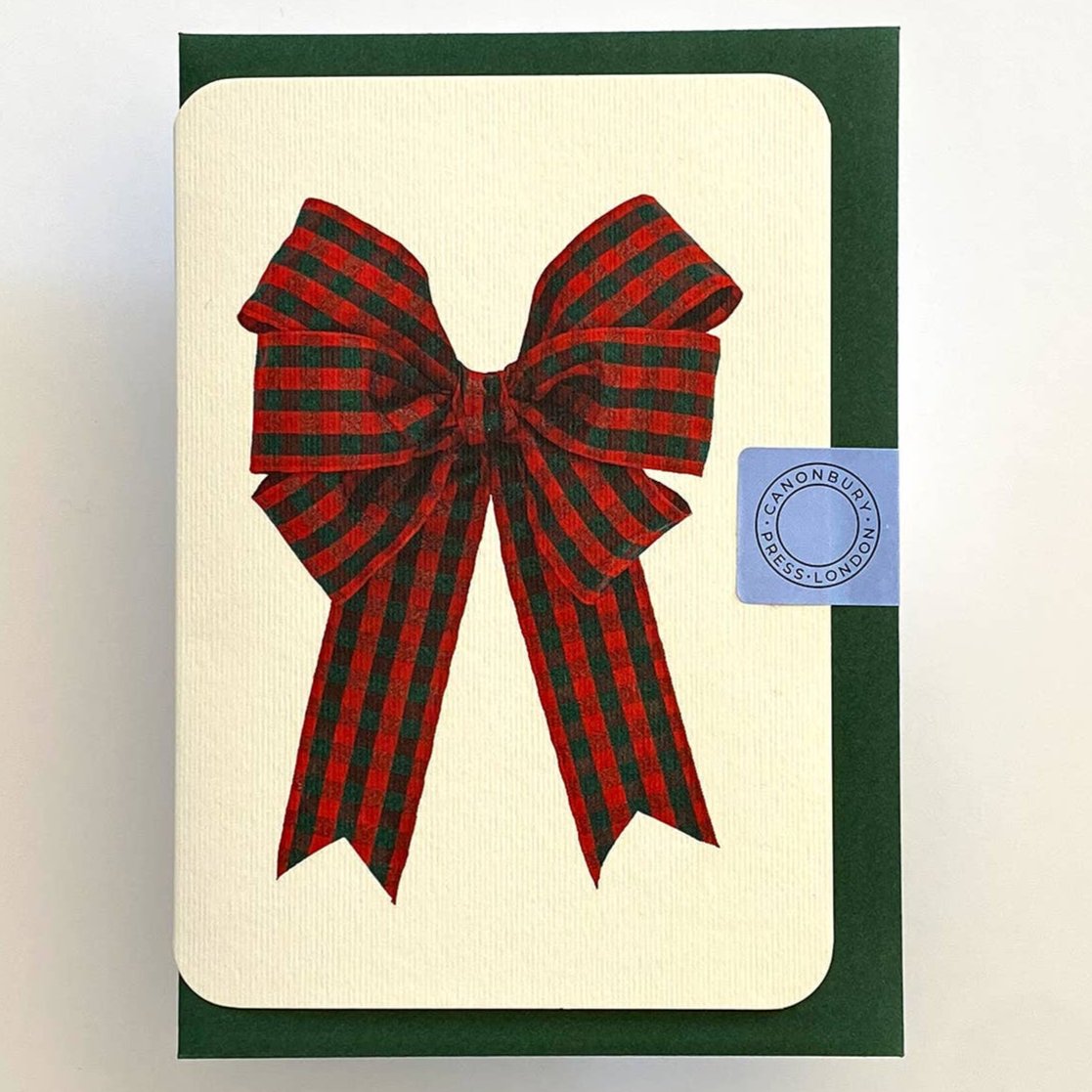 Tartan Christmas Art Card