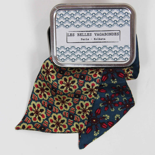 Marrakech Yellow Headband - 100% Silk