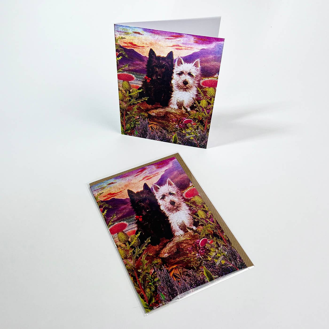 Scotties everyday greeting card