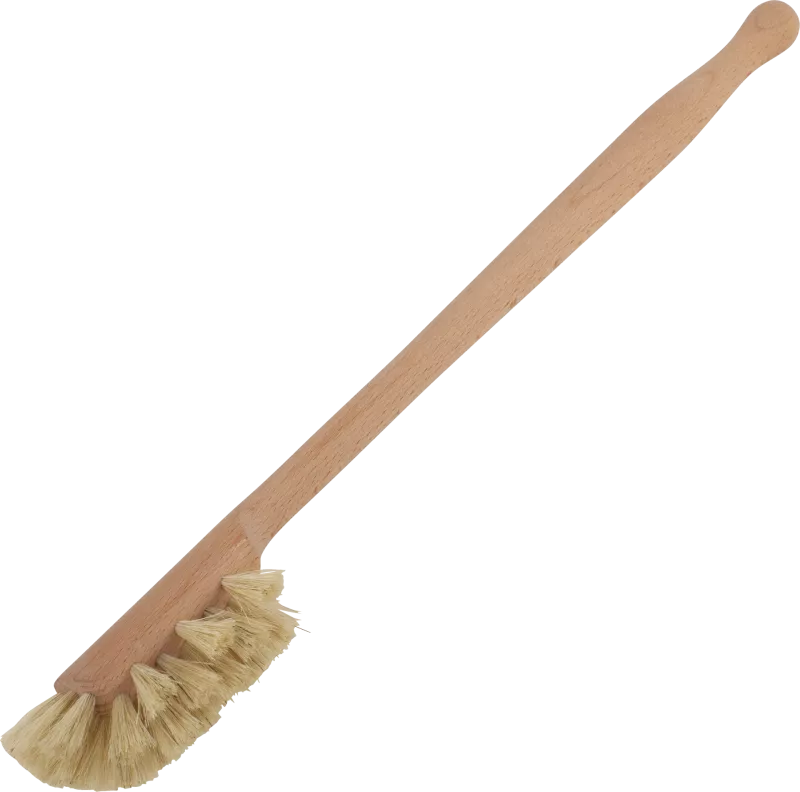 Long Handled Wooden Brush For Drinking Bottles