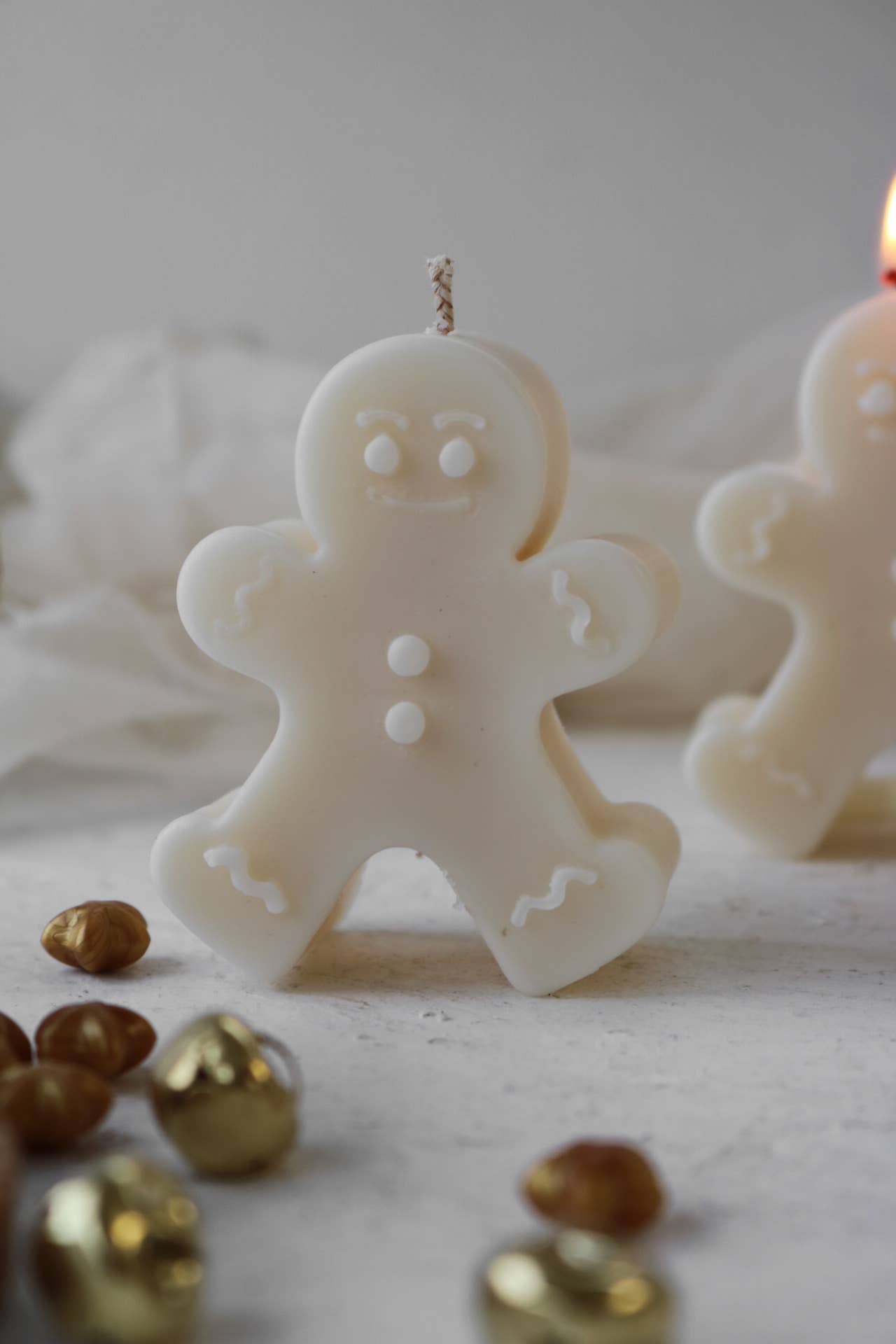 Gingerbread Man Soy Festive Candle