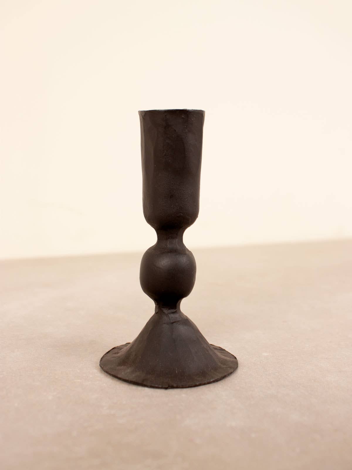 Medium Black Austen Candle Holder