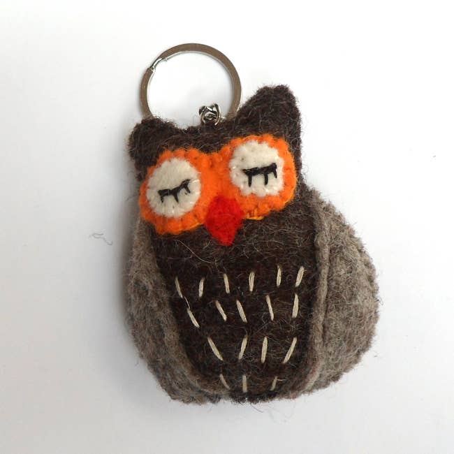 Owl Keyring