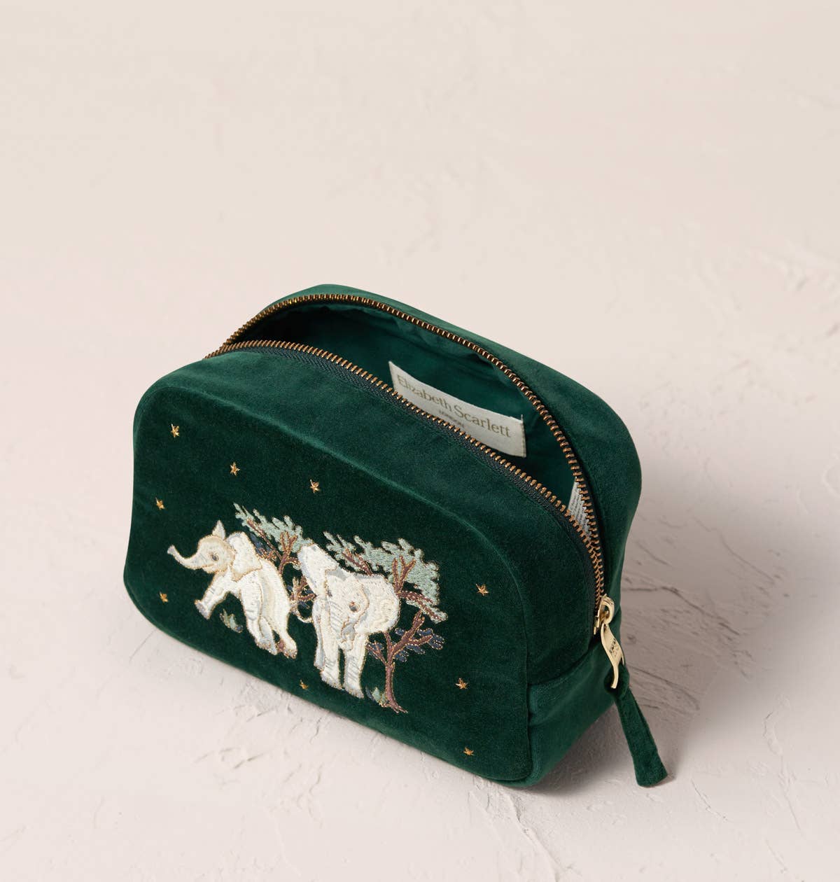 Orphaned Elephants Conservation Collection Cosmetics Bag