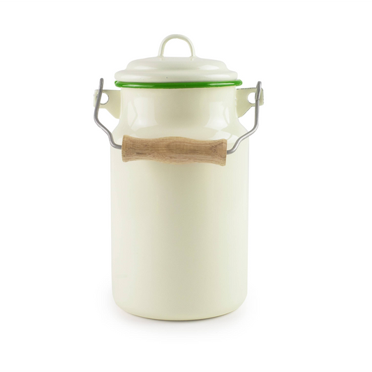 Kefir Jar or Yogurt Pot in Classic Enamel