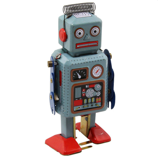 Rob Robot Sheet Metal Tin Wind-Up Toy