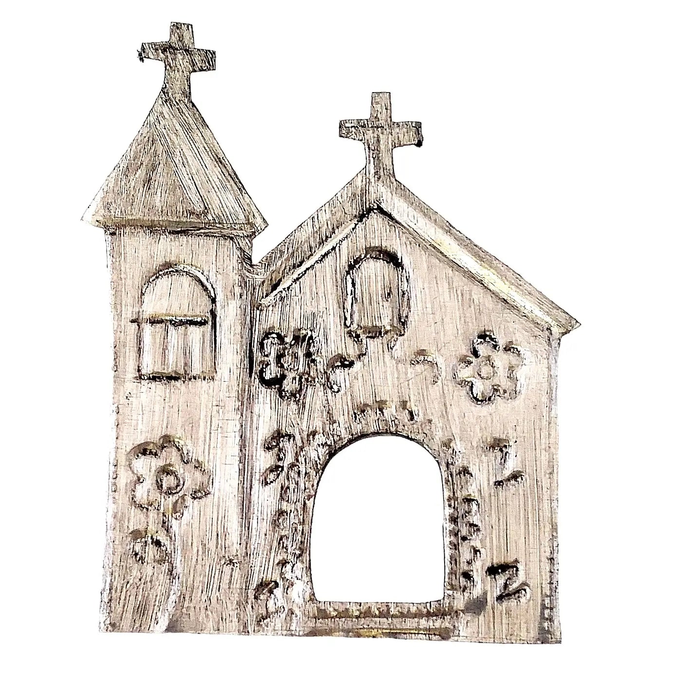 Church Wall Decor With Mirror