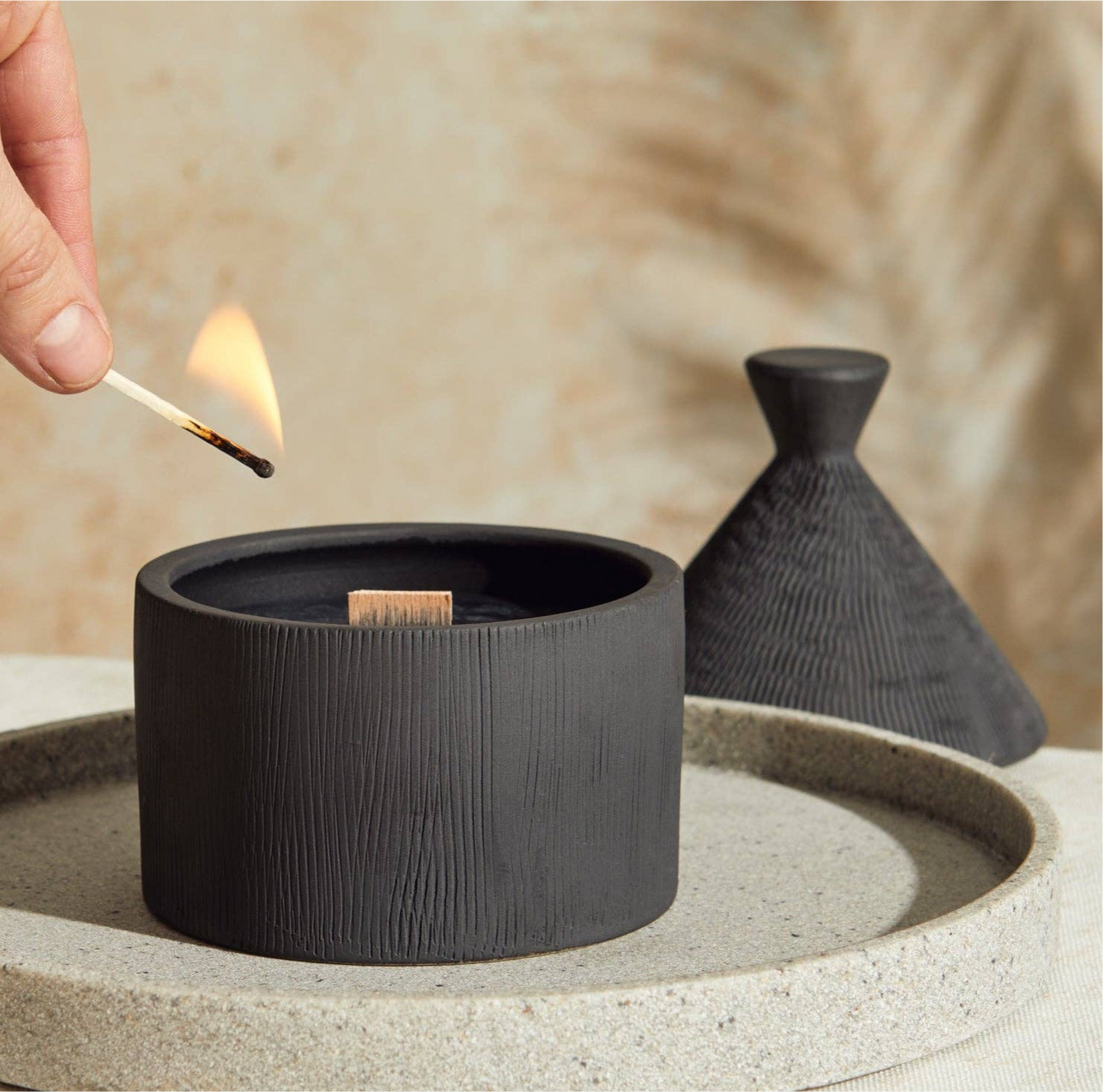 Activated Charcoal & Matcha Marrakesh Candle