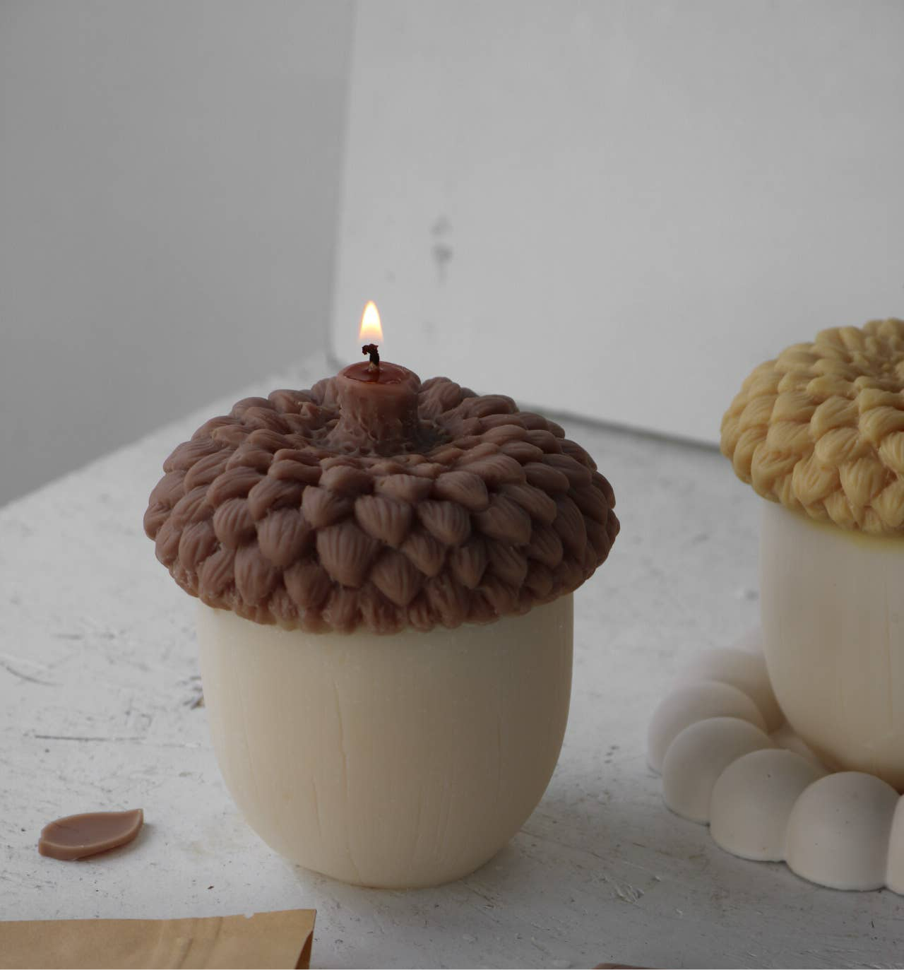 Festive Acorn Soy Candle