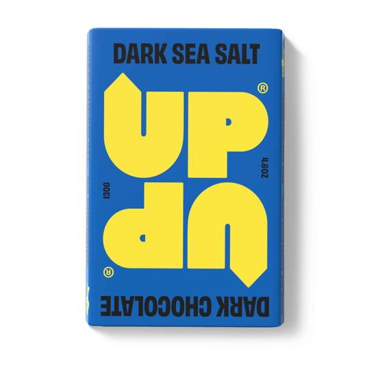 UP-UP Chocolate - Sea Salt Dark Chocolate Bar