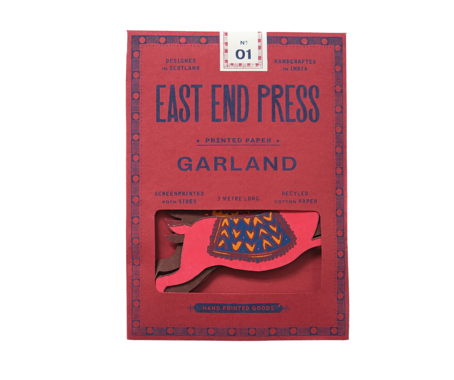 Reindeer Garland by East End Press