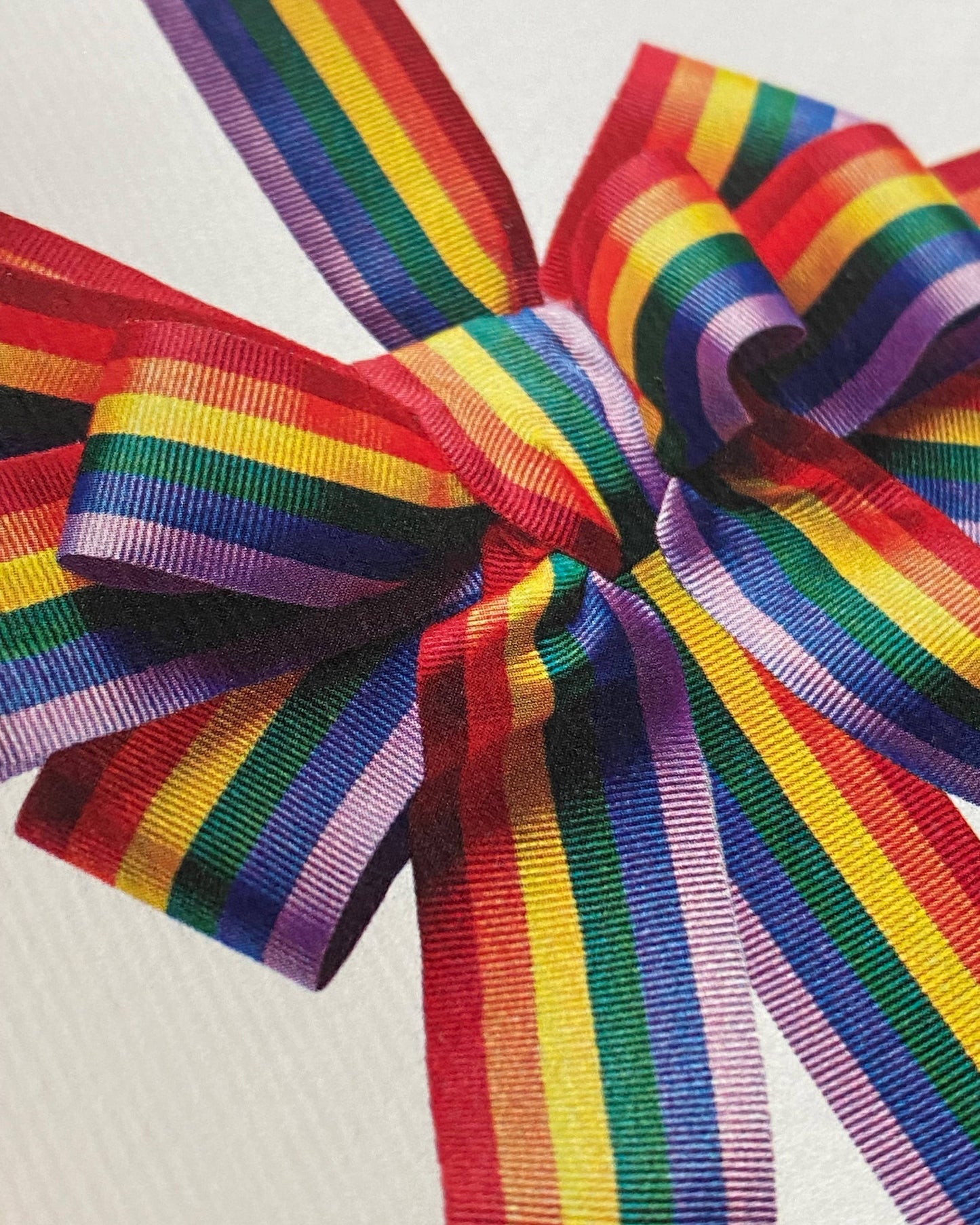 Canonbury Press - Rainbow Bow Notecard