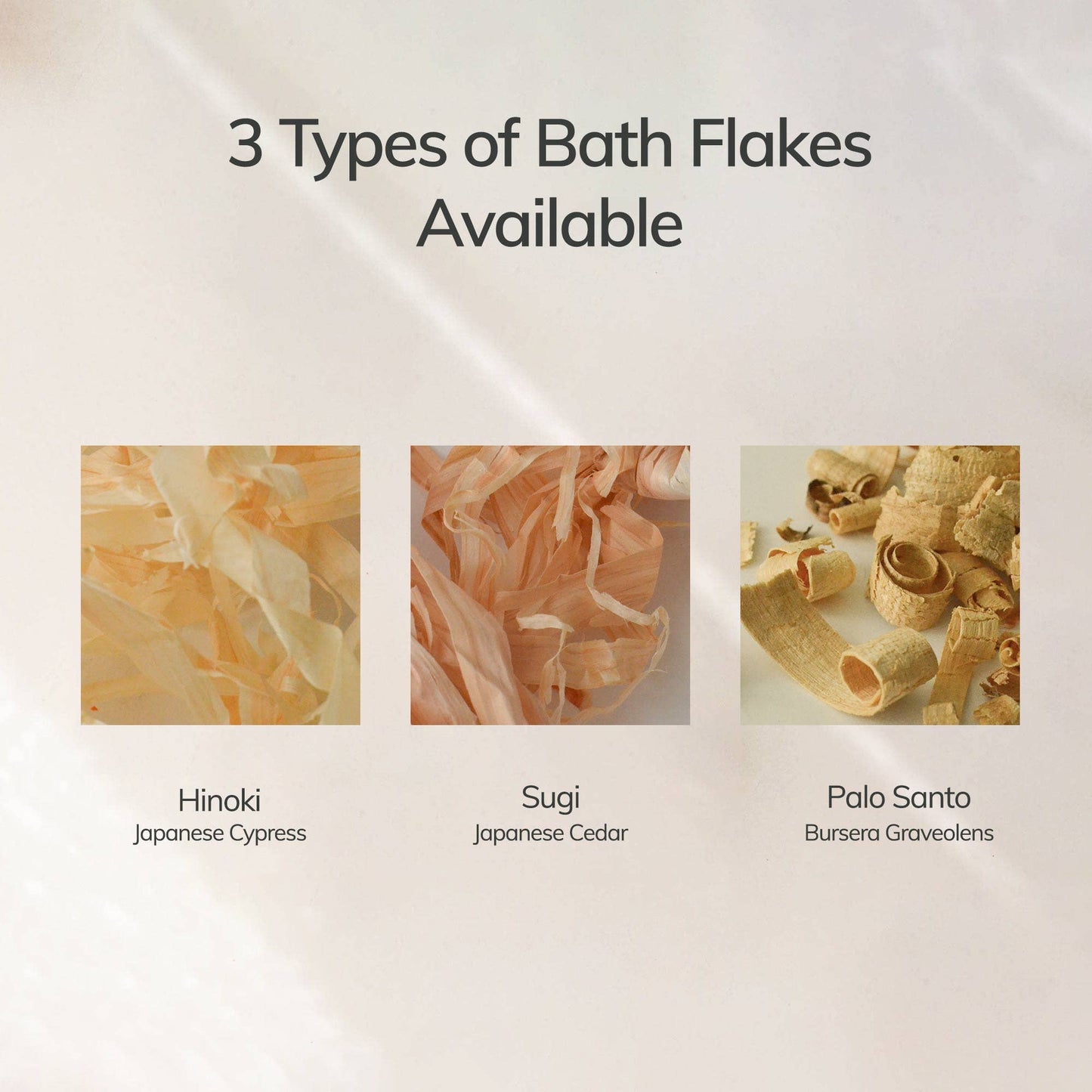 Cedar and Myrrh - Hinoki Japanese Bath Flakes