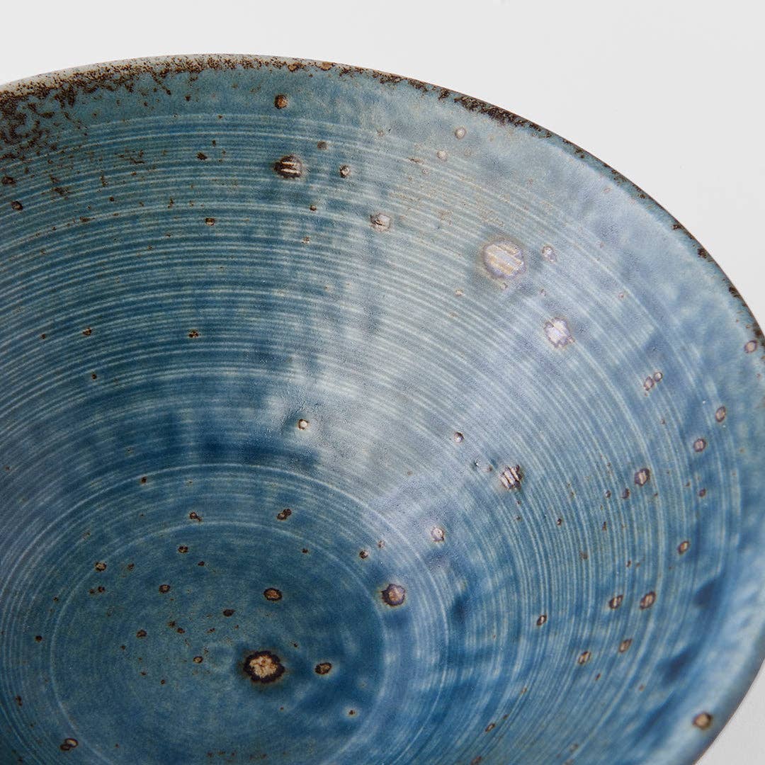 Rustic Blue Japanese Bowl