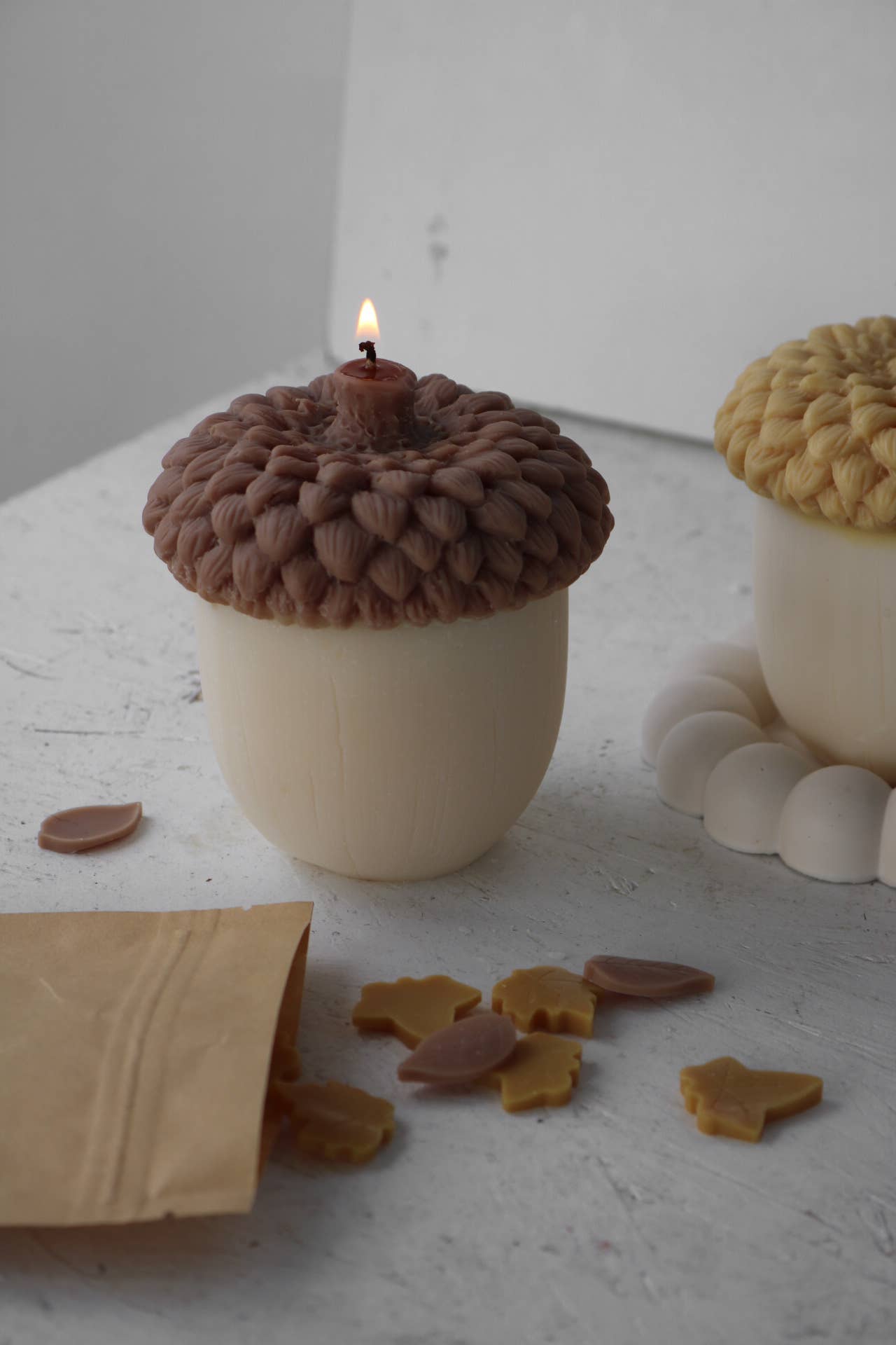 Christmas / Autumn Acorn Candle Soy