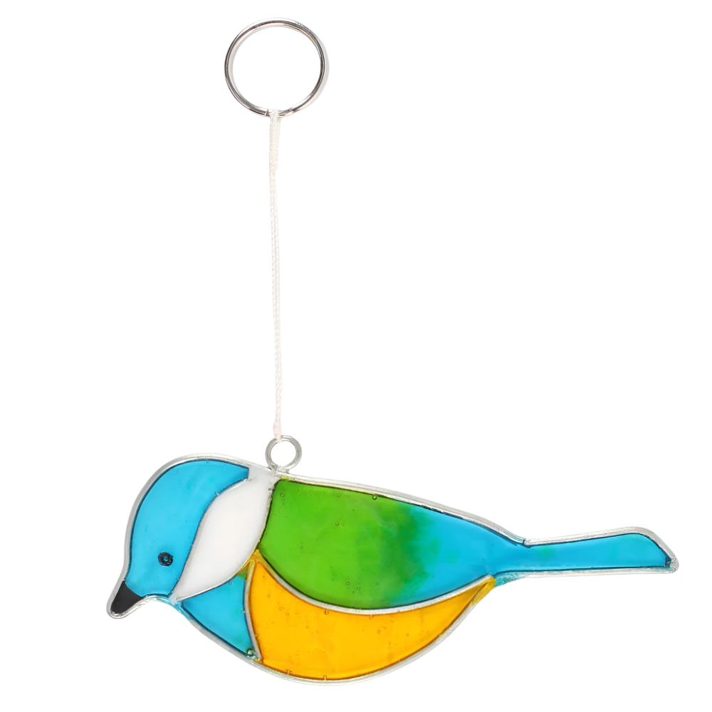 Blue Tit Bird Suncatcher