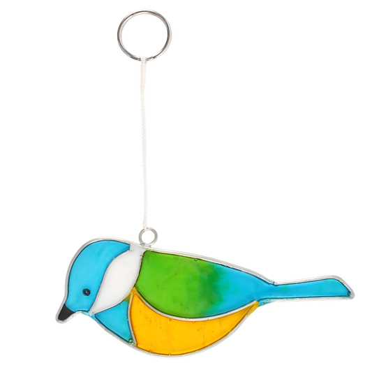 Blue Tit Bird Suncatcher