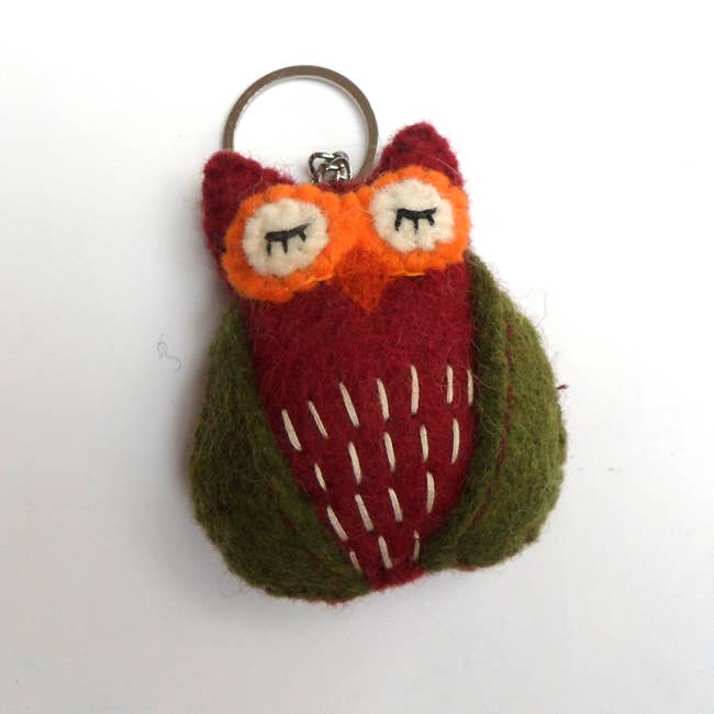 Owl Keyring