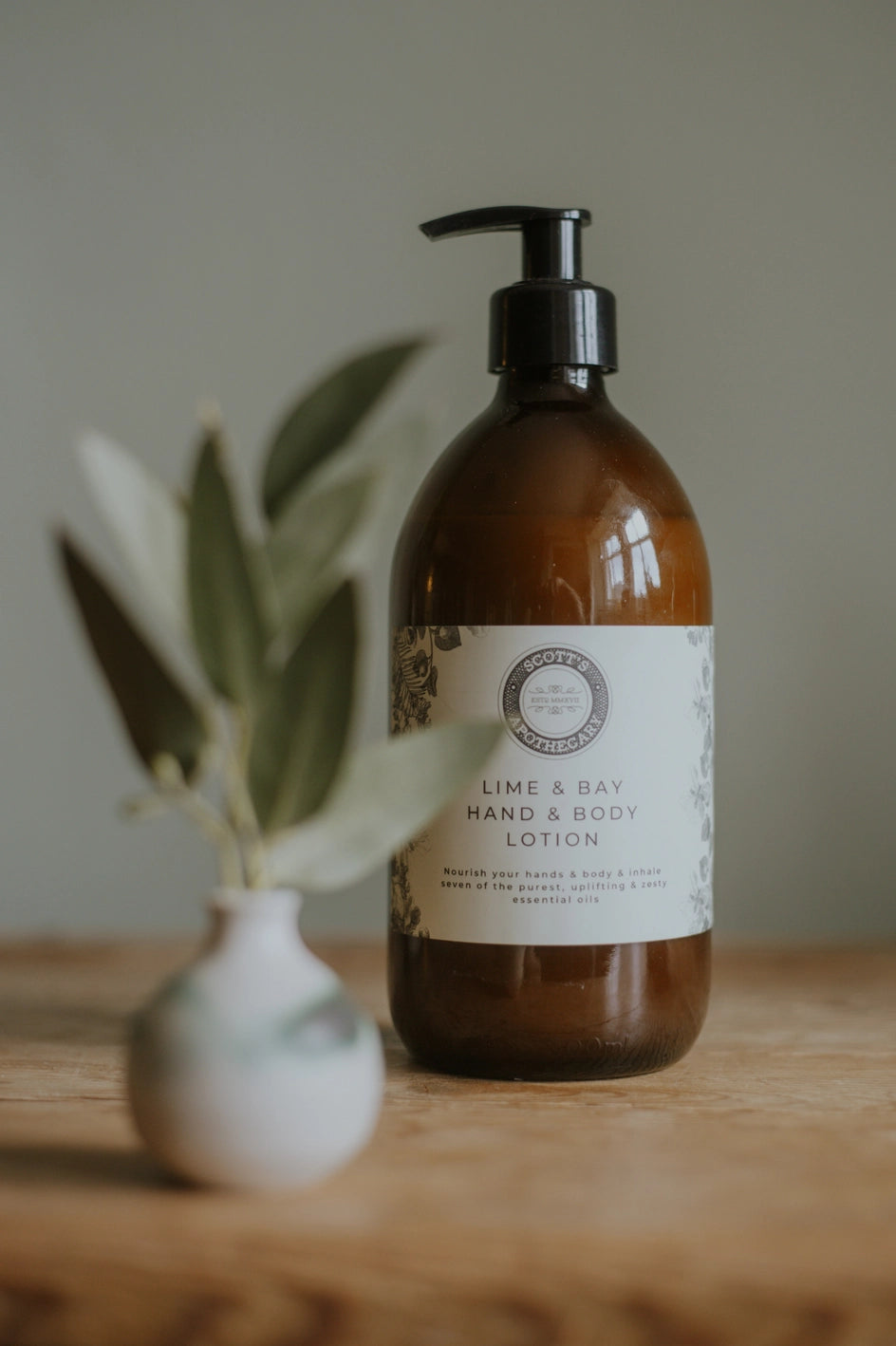 Organic Hand & Body Lotion By Scott's Apothecary