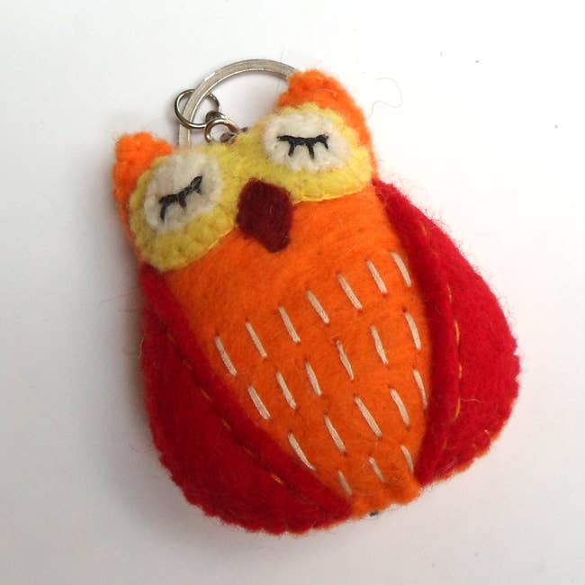 Owl Keyring