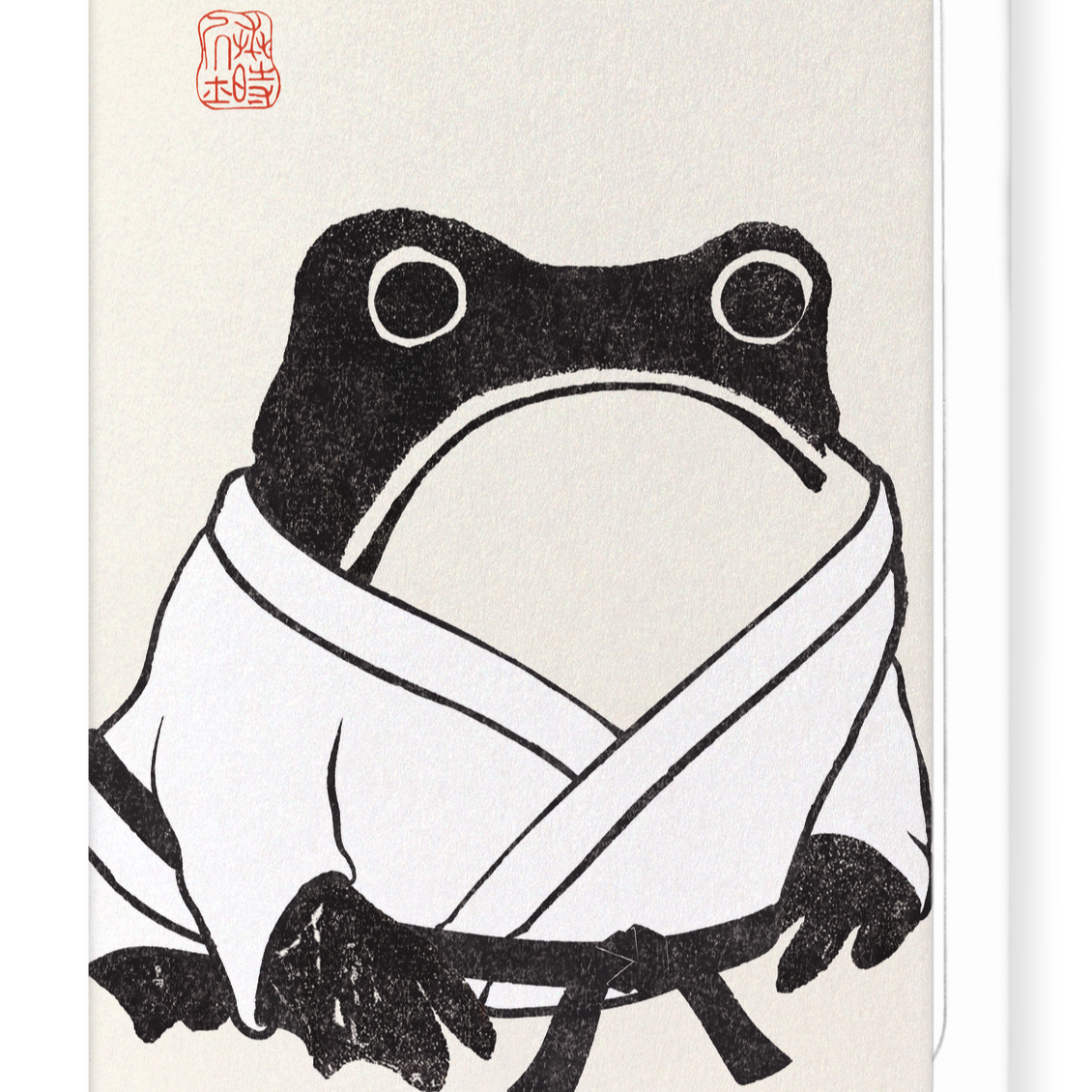 martial art karate card hoji frog